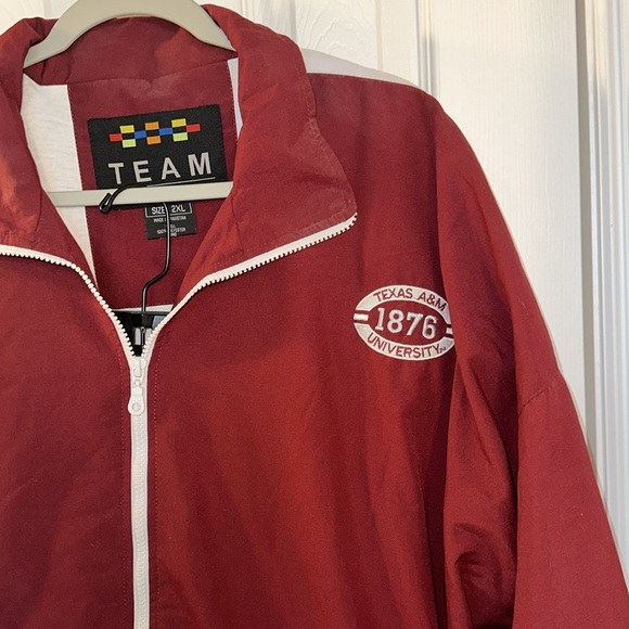 Texas A&M maroon tracksuit sz 2XL jacket and pants set - Picture 2 of 11